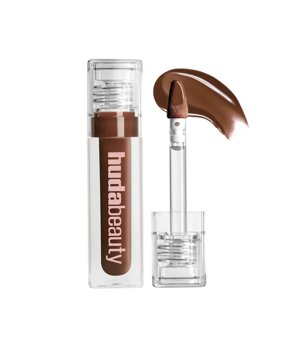 HUDA BEAUTY FAUX FILLER EXTRA SHINE LIP GLOSS