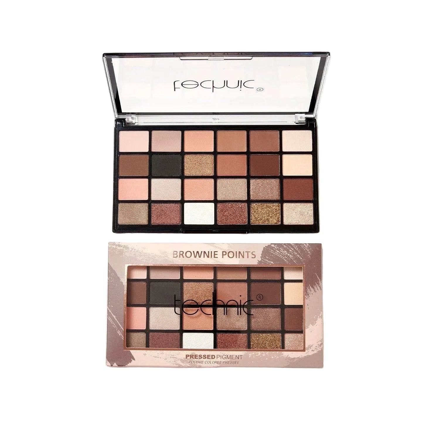 TECHNIC-24 SHADE EYE PALETTE (BROWNIE POINTS)