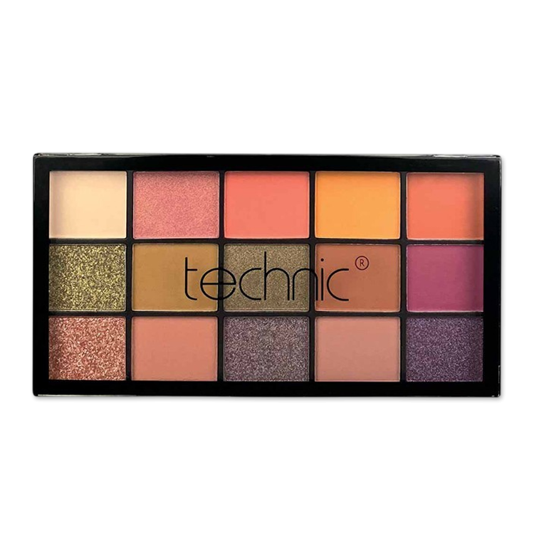 TECHNIC-15 SHADE EYE PALETTE (CINNAMON SWIRL)