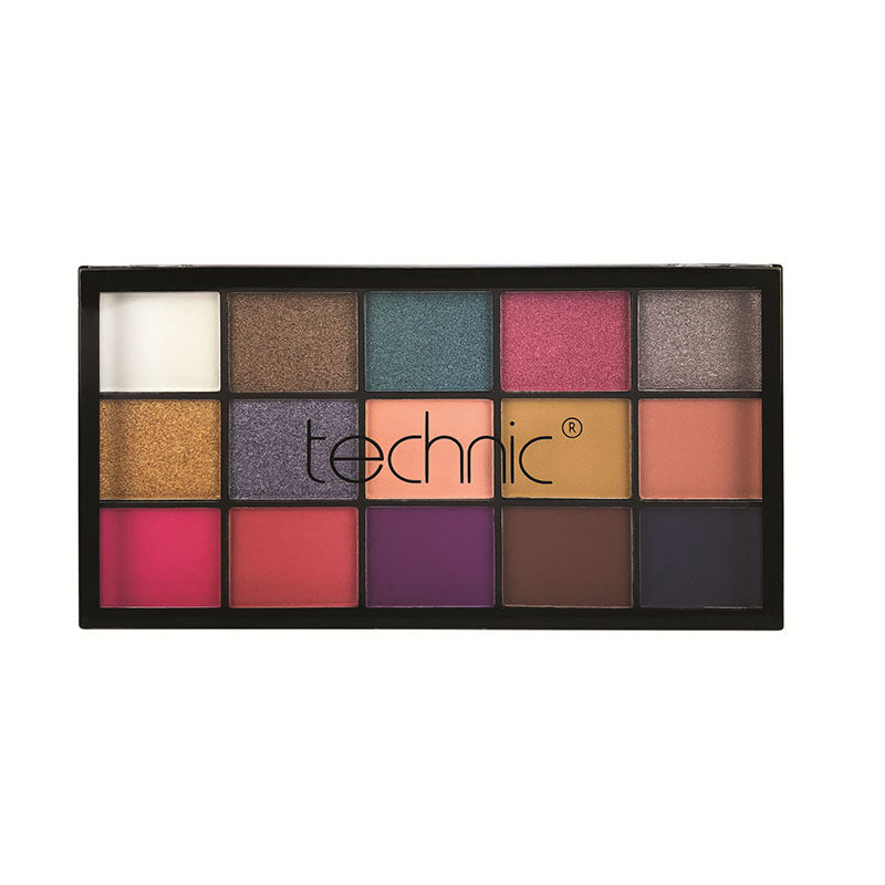 TECHNIC-15 SHADE EYE PALETTE (VACAY)