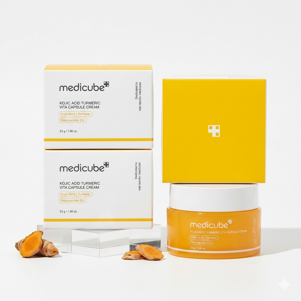MEDICUBE KOGIC ACID TURMERIC VITA CAPSULE CREAM