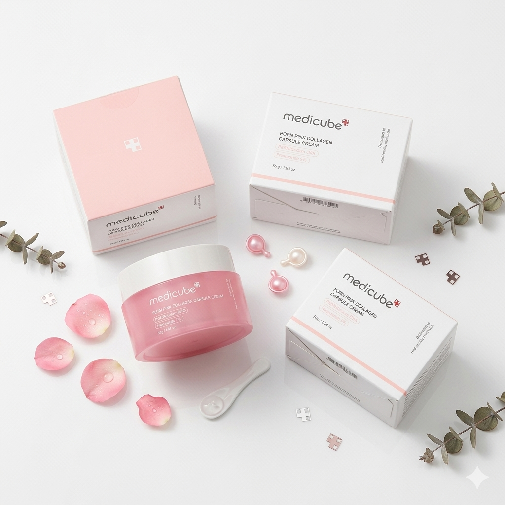 MEDICUBE PDRN PINK COLLAGEN CAPSULE CREAM