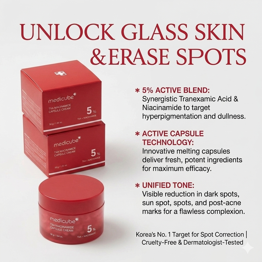 MEDICUBE TXA NIACINAMIDE CAPSULE CREAM