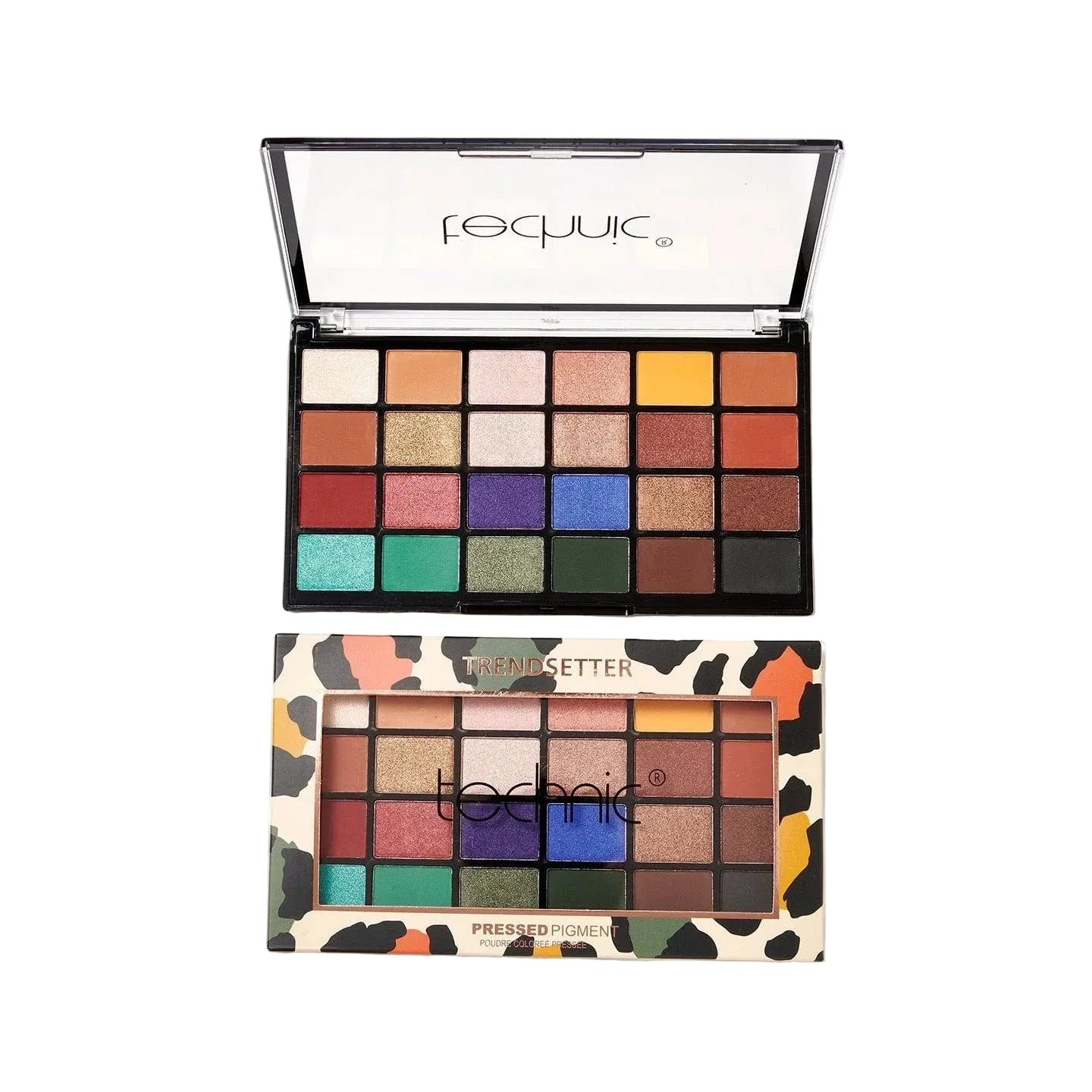TECHNIC X24 MAKEUP PRESSED PIGMENT PALETTE (TRENDSETTER)